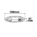ISOLED LED module EXCHANGE MODULE CCT DIM - Ø 19.0CM rond, met schakelaar, CCT Switch