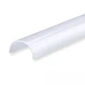 Afdekking COVER26 (T5/T8 EXCHANGE MODULE) - 115CM lang, halfrond, opaal, gesatineerd