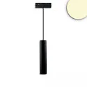 track spot PIPE 15W PENDULUM - TRACK48 swivelling, UGR < 19, switchable, magnetic mounting IP20, black 