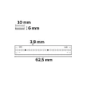 ISOLED Volledig gesiliconiseerde ledstrip HT927/965 COB CCT / HIGH TEMPERATURE 100°C Tunable White wit