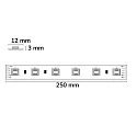 ISOLED LED Stripe SIL RGB+WW+KW CCT - 5IN1 CCT Switch, RGBW zilver