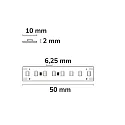 ISOLED LED Stripe HEQ940 HIGH BRIGHT 160LED/M 140LM/W 2-polig wit