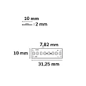 ISOLED LED Stripe HEQ918/940 LINEAR CCT 256LED/M 130LM/W wit