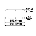ISOLED Transformator ULTRASLIM IP20 - CCT PWM 24V/DC - 0-60W - PUSH/DALI-2 DT8 - SELV DALI aanstuurbaar, 2 Kanaal, spanningsconstante