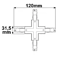 ISOLED 3-fase X-connector SURFACE (DALI) opbouwversie, DALI aanstuurbaar