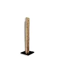 Staande lamp WÜDSCHNAU HOIZ Tunable White, met aanraakdimmer IP20, hout, zwart dimbaar