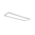 Stroomrail TRACK48 H50 / 32 X 150CM (EMTPTY FRAME) hoekig, zonder inzetstukken, wit
