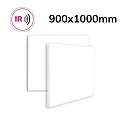 Infrarood paneel BEST STANDARD 90 X 100CM zonder frame, wit
