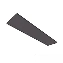 ACUOSTIC ABSORBER H25 / 32 X 150CM, antraciet