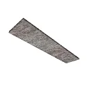 ACUOSTIC ABSORBER H25 / 32 X 150CM, grijs
