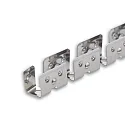 Opbouwprofiel NEON B08H12 flexibel, zilver