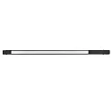 ISOLED Lineair licht op rail TRACK48 LINE+ MINI ON-OFF 42CM schakelbaar, prismatisch IP20, zwart mat 