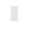Eindkap TRACK48 H50 2 stuks, met omslag, wit