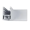 L-connector HALON 1-fold, silver