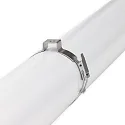 ISOLED Lineair licht HP2 IP69K, opaal, wit  50W 8300lm 4000K CRI 80-89 150cm