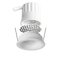 ISOLED Inbouwspot BACK32 rond, set terug IP20, wit dimbaar