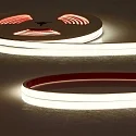fully siliconised LED strip  FC927 FLEXTUBE 240LED/M - 500CM / 2XMINIAMP with plug opal, transparent, white