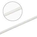 fully siliconised LED strip  FC940 FLEXTUBE 240LED/M - 250CM / 2XMINIAMP with plug opal, transparent, white