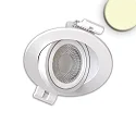 Inbouwspot SPHERE-68 draaibaar IP54, wit dimbaar