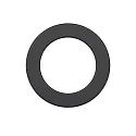 Ring SPHERE-68, zwart