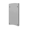 Eindkap EC 124 HALON met omslag, zilver