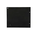 Eindkap EC 127 CURTAIN10 ONE VISOR 2 stuks, links-rechts, zwart