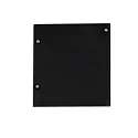 Eindkap EC 133 CURTAIN 10 ONE FLAT VISOR 2 stuks, links-rechts, wit