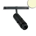 Spotlight op rail TRACK48 SHAPE roteerbaar IP20, zwart dimbaar