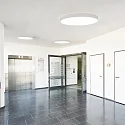 ISOLED ceiling luminaire DN600 DALI DALI controllable, CCT Switch IP44, white dimmable