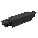 3-fase Centreer-Invoer CLASSIC RECESSED, zwart mat