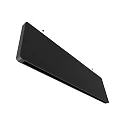 BAFFEL TRACK48ID (EMPTY TRACK) 150CM - 15W 3000K DALI aanstuurbaar, met verlichting, indirect, zwart