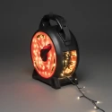 Konstsmide Lichtketting MICRO IP44 30 V 3,6W 111lm 2600K CRI 52 2393cm, rood, zwart 