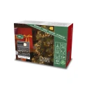 Konstsmide light chain MICRO COMPACTLIGHTS IP20 30 V 3,6W 2100K 738cm, black 