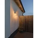 Konstsmide outdoor wall luminaire VEGA without shade E27 IP54, galvanised dimmable