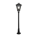 Konstsmide Padverlichting BENU E27 IP23, rookkleuren, zwart