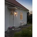 Konstsmide Wandarmatuur voor buitenshuis FENIX E27 IP23, koper, rookkleuren