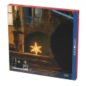 Konstsmide Buitenlamp SCHNEEFLOCKE IP44, wit dimbaar