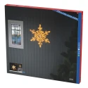 Konstsmide Buitenlamp SCHNEEFLOCKE IP44, wit dimbaar