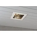 Konstsmide Plafondinbouwarmatuur ingebouwde versie E27 IP23, wit