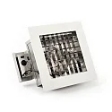 Konstsmide Plafondinbouwarmatuur ingebouwde versie E27 IP23, wit