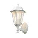 Konstsmide Wandarmatuur voor buitenshuis BIG 1-vlams, groot E27 IP23, transparant, wit