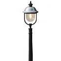 Path luminaire PARMA with roof from stainless steel, E27 max. 75W