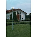 Konstsmide Wandarmatuur voor buitenshuis MODENA up E27 IP44, staal, transparant
