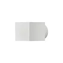 Konstsmide Wandarmatuur voor buitenshuis MODENA up down G9 IP44, transparant, wit