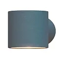 Wandarmatuur voor buitenshuis MODENA up down G9 IP44, grijs, transparant
