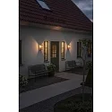 Konstsmide outdoor wall luminaire CARPI E27 IP44, brass dimmable