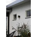 Konstsmide Wandarmatuur voor buitenshuis PISTOIA E27 IP54, zwart dimbaar