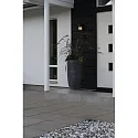 Konstsmide Wandarmatuur voor buitenshuis PISTOIA E27 IP54, zwart dimbaar