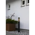 Padverlichting PISTOIA E27 IP54, zwart dimbaar