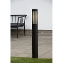 Padverlichting PISTOIA E27 IP54, zwart dimbaar